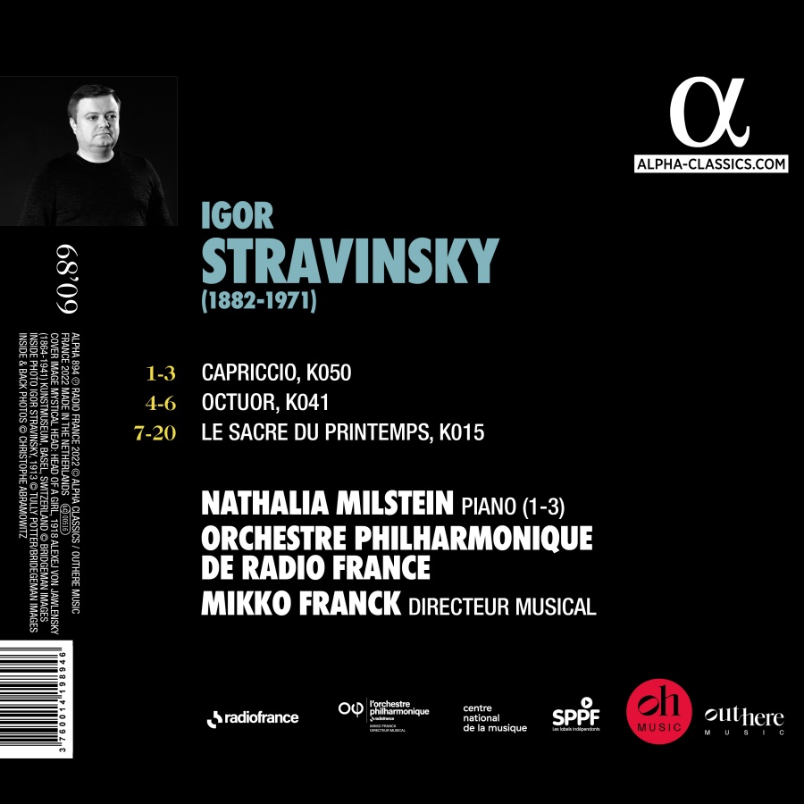 Stravinsky: Le Sacre du printemps, Capriccio & Octuor - slide-1