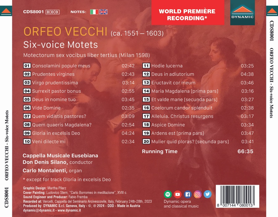 Vecchi: Six-Voice Motets - slide-1