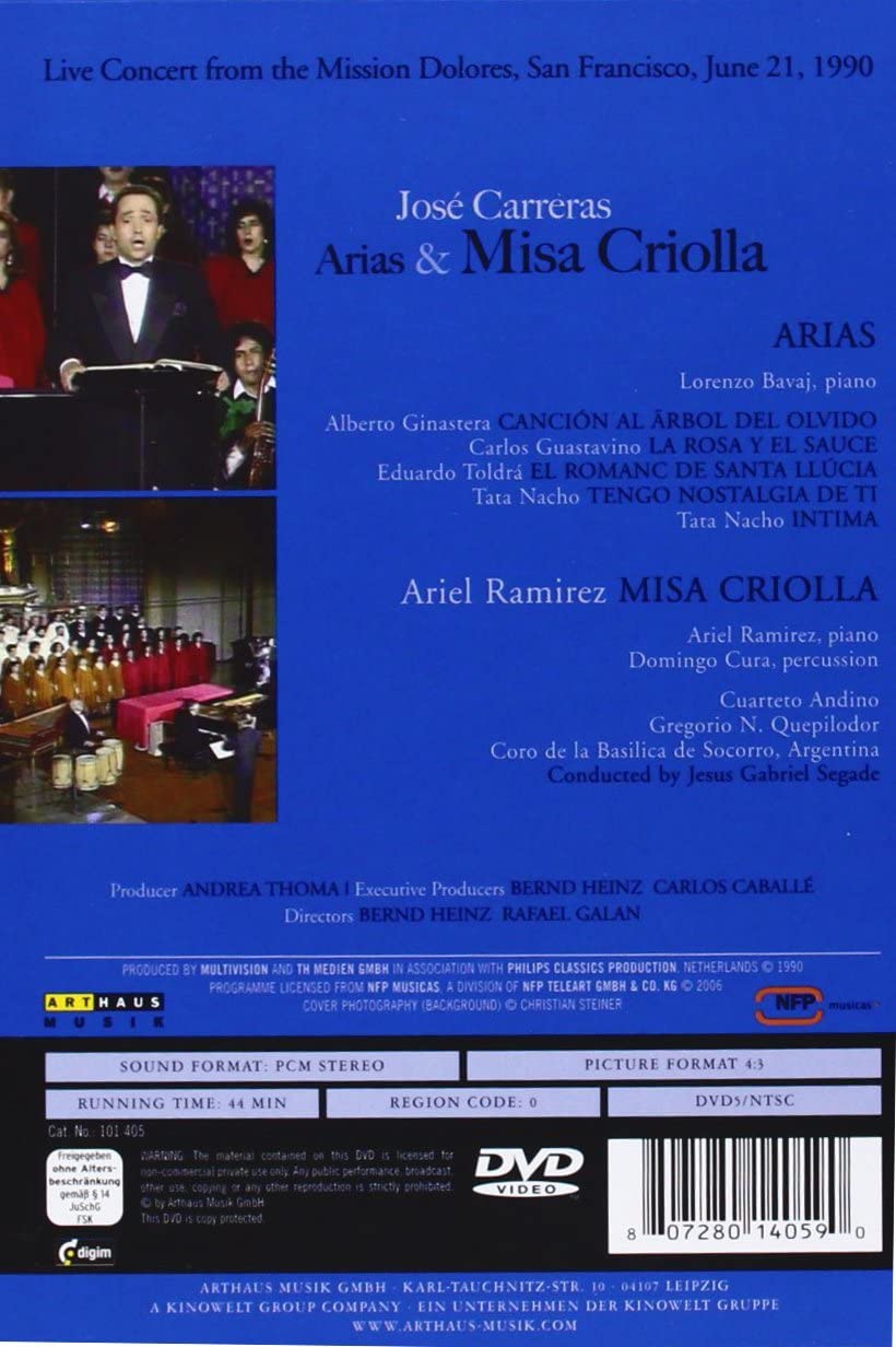 Jose Carreras Arias & Misa Criolla - slide-1
