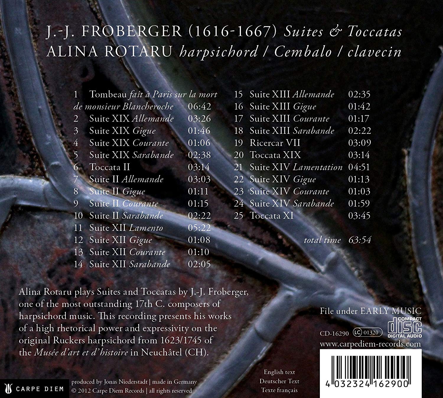 Froberger: Suites & Toccatas - slide-1