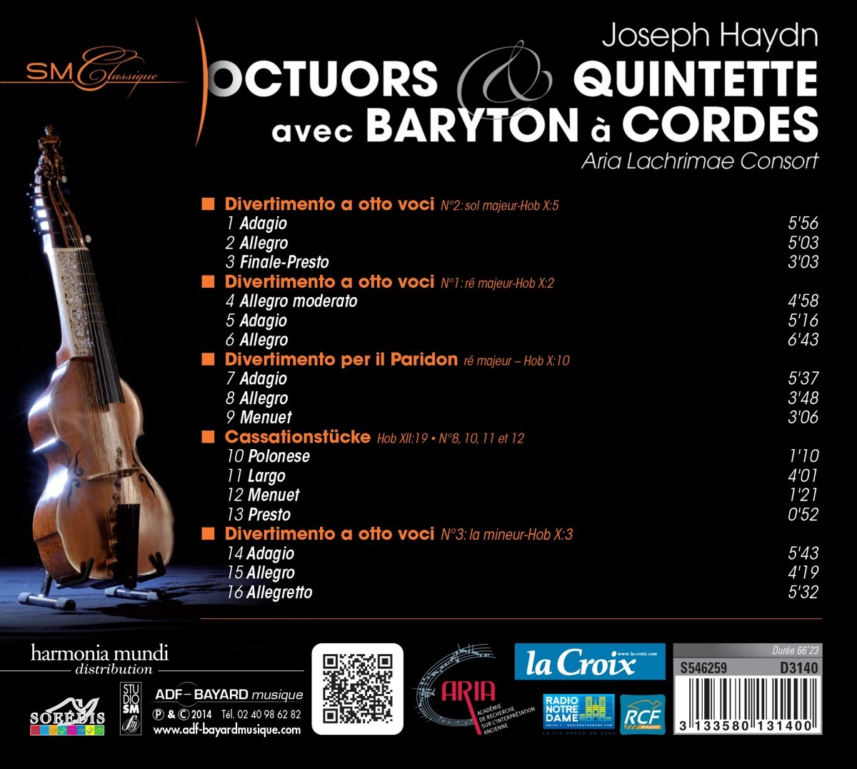 Haydn: Octuors & Quintet avec baryton - slide-1