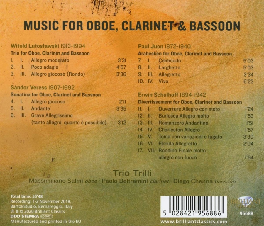 Music for Oboe, Clarinet & Bassoon - slide-1