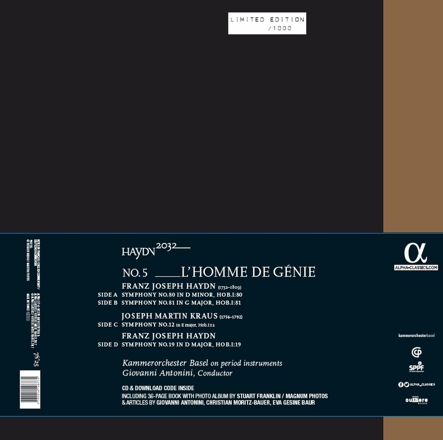 Haydn 2032 Vol. 5: L'Homme De Genie (180g) - slide-1