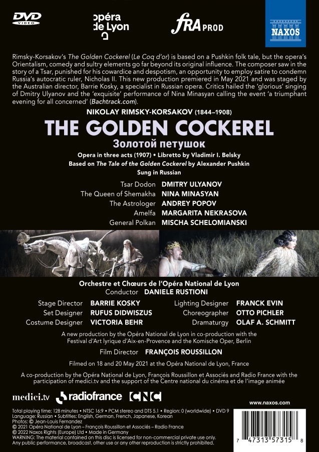 Rimsky-Korsakov: The Golden Cockerel - slide-1