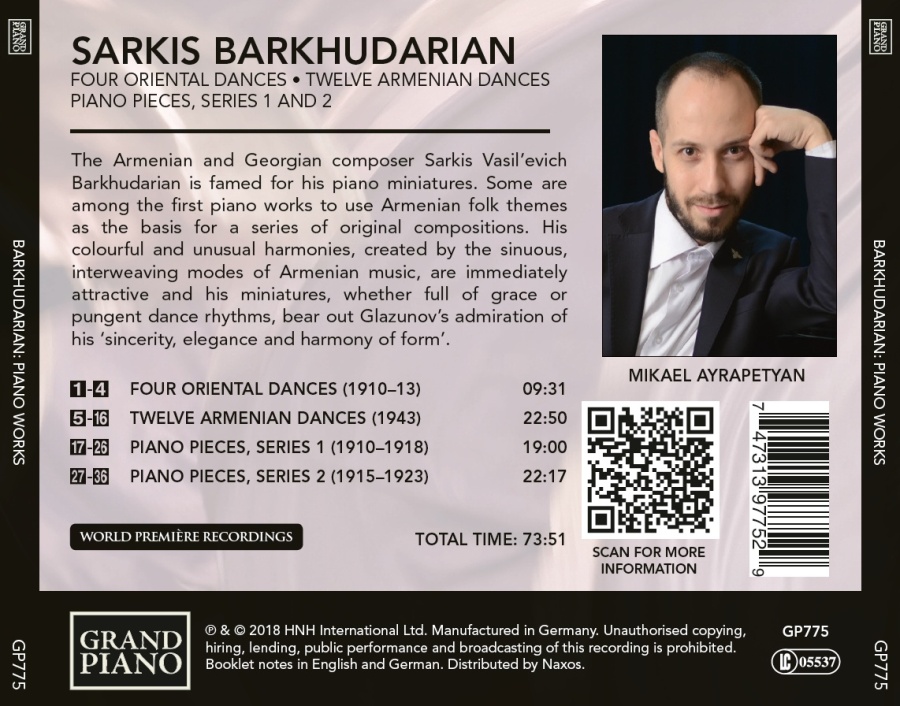 Barkhudarian: Piano Works - slide-1