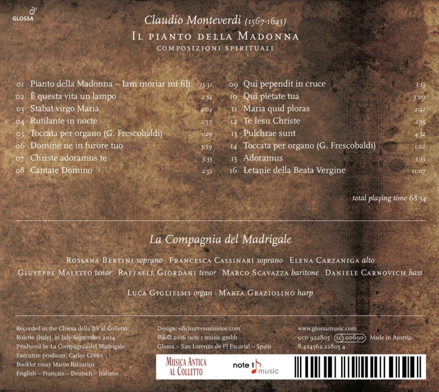 Monteverdi: Il pianto della Madonna - slide-1