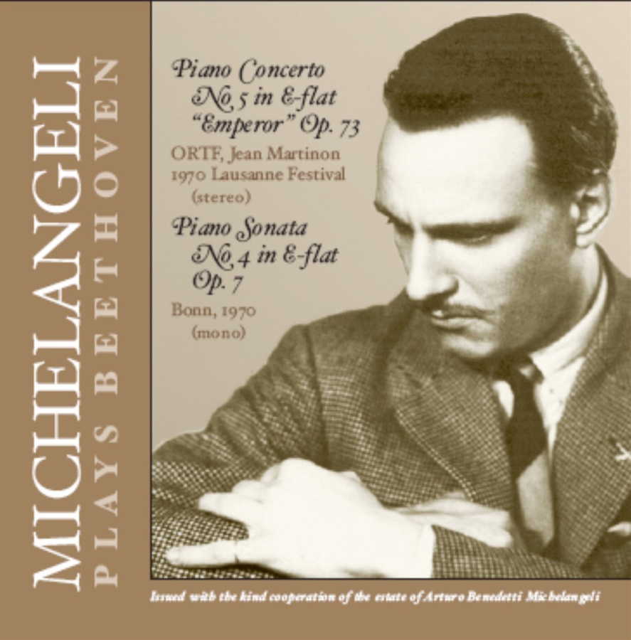 Michelangeli plays Beethoven