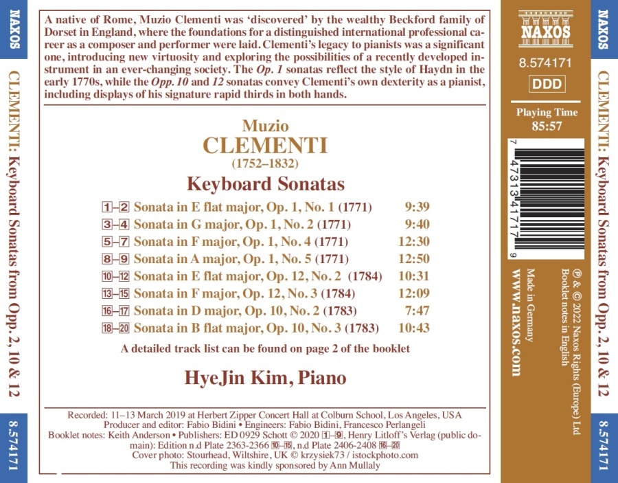 Clementi: Keyboard Sonatas - slide-1