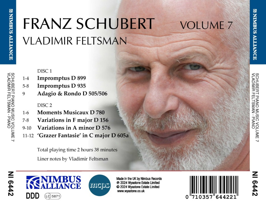 Schubert: Piano Works Vol. 7 - slide-1
