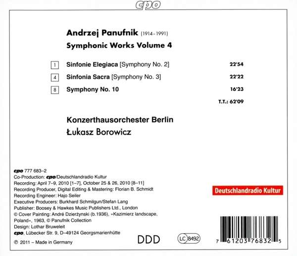 Panufnik: Sacra - Symphonic Works Vol. 4 - slide-1