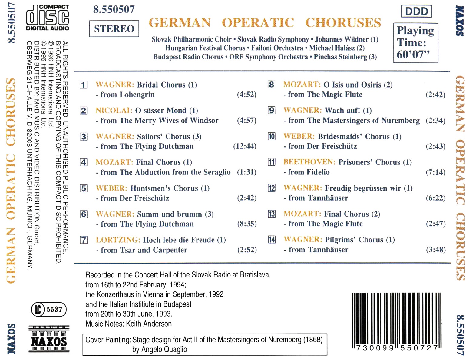 GERMAN OPERATIC CHORUSES - slide-1