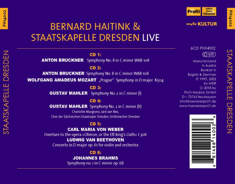 Bernard Haitink & Staatskapelle Dresden - slide-1