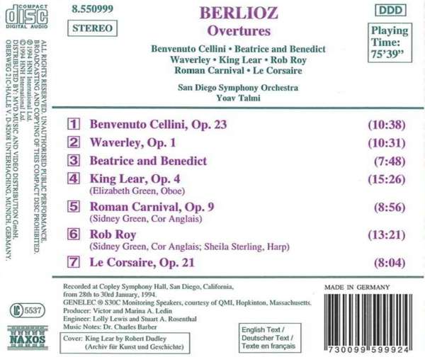 BERLIOZ: Overtures - slide-1