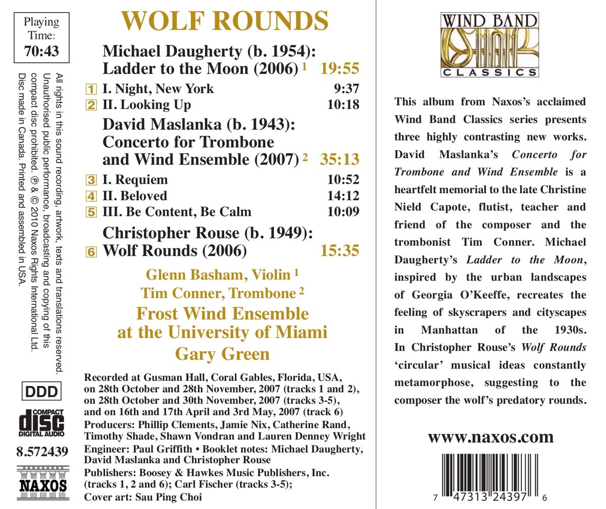 ROUSE /DAUUGHERTY / MASLANKA: Wolf Rounds - slide-1
