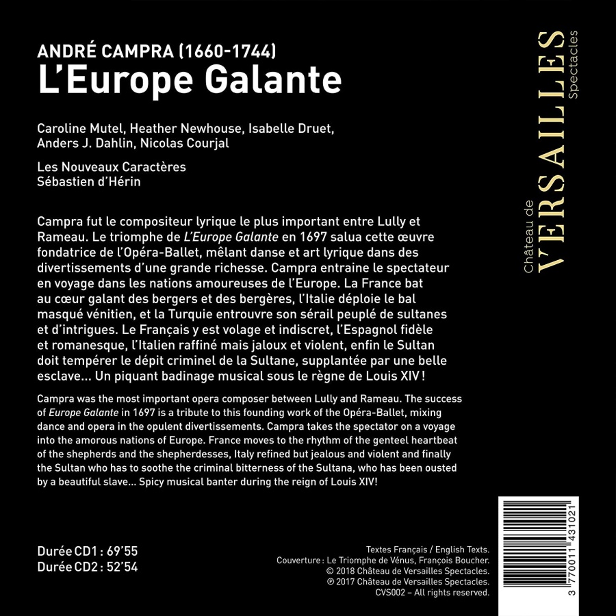 Campra: L'Europe Galante - slide-1
