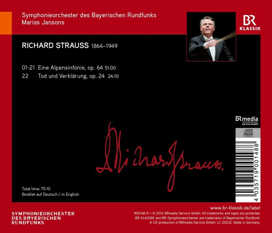 Strauss: Eine Alpensinfonie Tod und Verklärung - slide-1