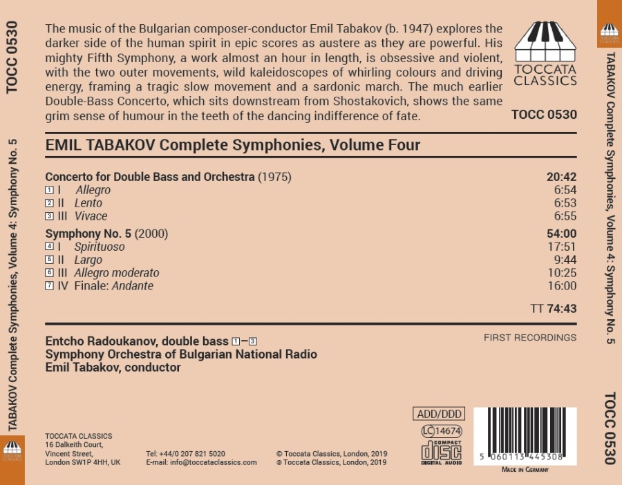 Tabakov: Complete Symphonies Vol. 4 - slide-1