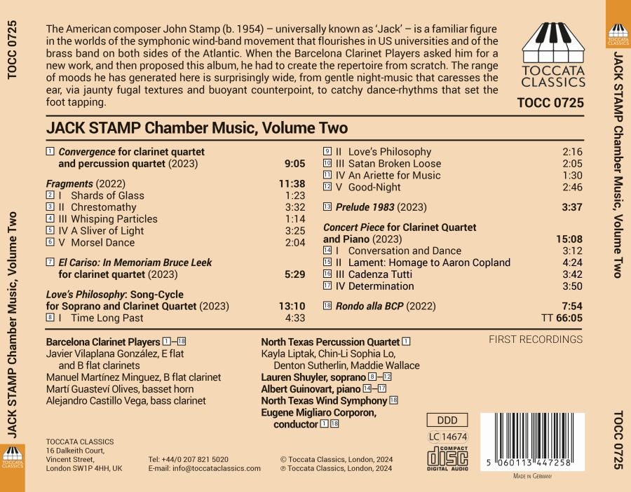 Stamp: Chamber Music Vol. 2 - slide-1