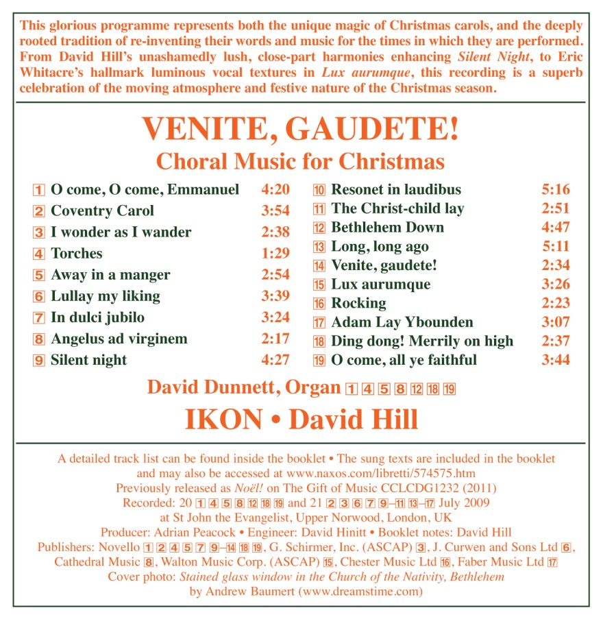 Venite, gaudete! - Choral Music for Christmas - slide-1