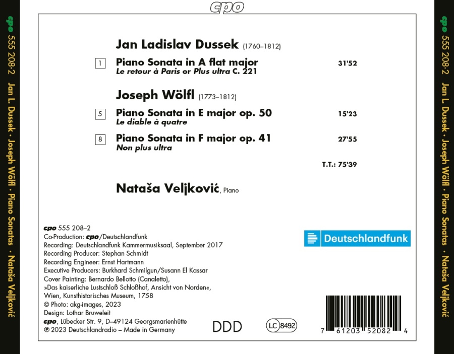 Wölfl & Dussek: Piano Sonatas - slide-1