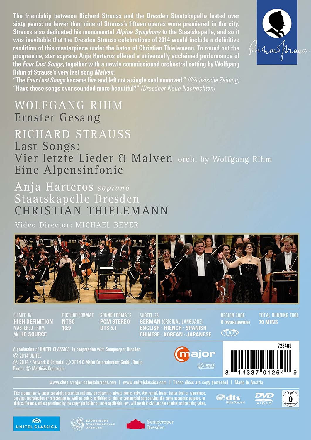 Strauss: Vier letzte Lieder Eine Alpensinfonie - slide-1