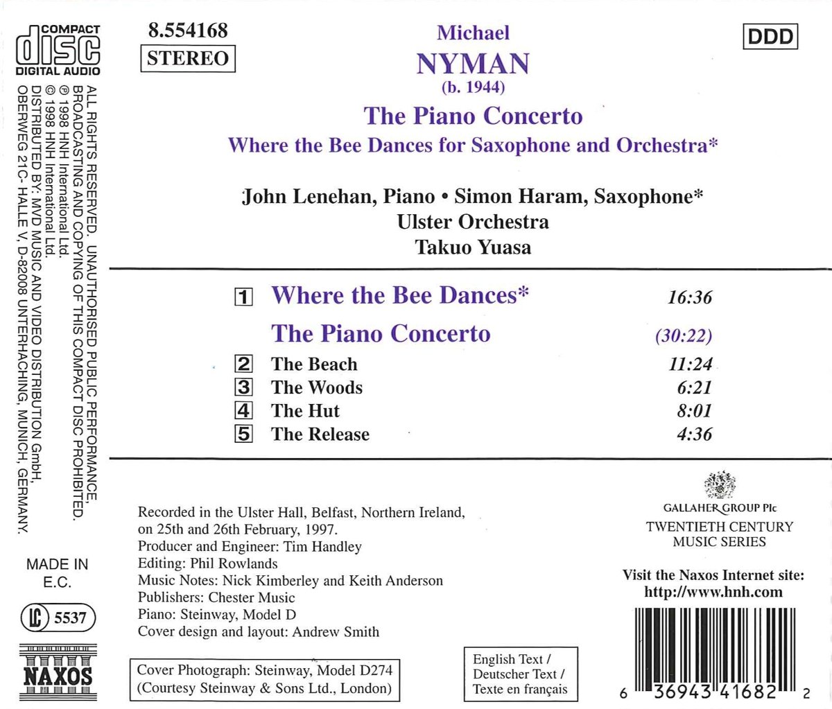 NYMAN: The piano concerto - slide-1