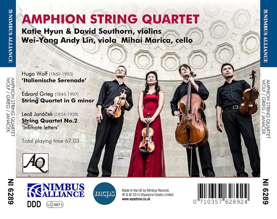 String Quartets: Wolf, Grieg, Janacek - slide-1
