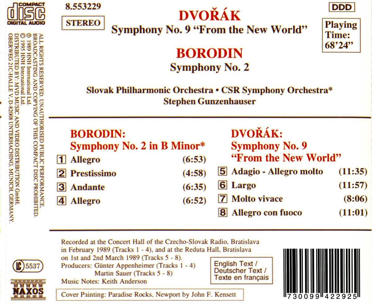 DVORAK: Symphony No. 9  /  BORODIN: Symphony No. 2 - slide-1
