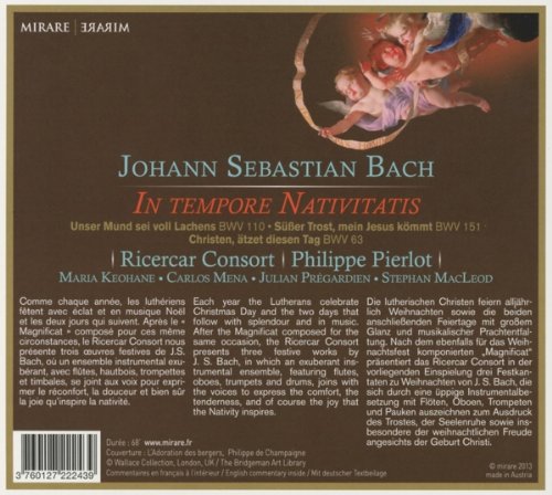 Bach: In Tempore Nativitatis, Christmas Cantatas BWV 110, 151, 63 - slide-1