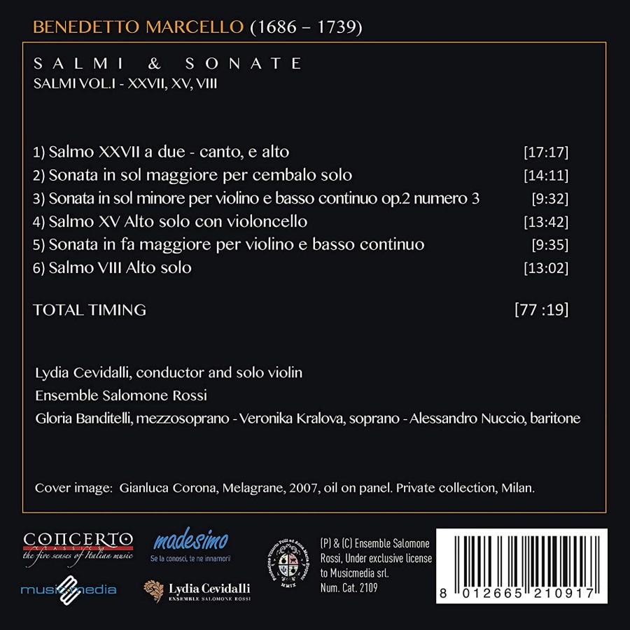 Marcello: Salmi & Sonate - slide-1