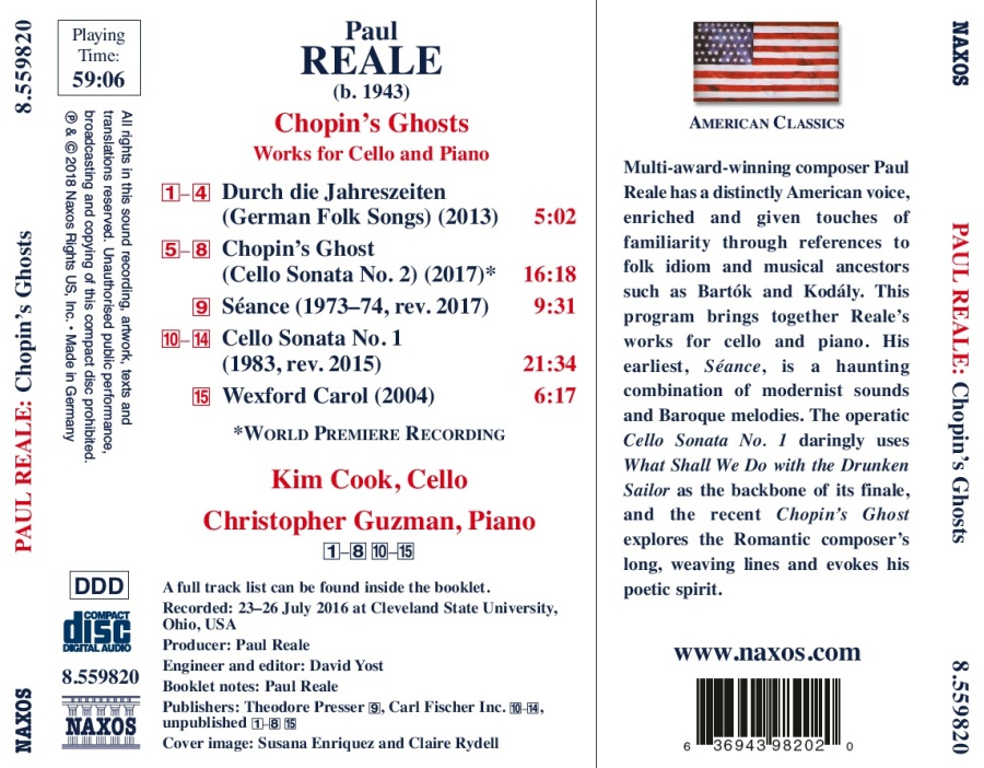 Reale: Chopin's Ghosts - works for Cello and Piano - slide-1