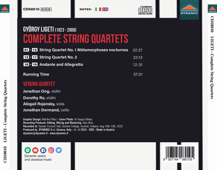 Ligeti: Complete String Quartets - slide-1