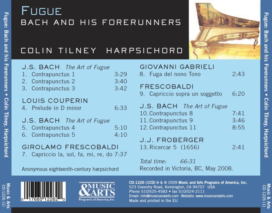 Fugue - Bach and his forerunners - slide-1