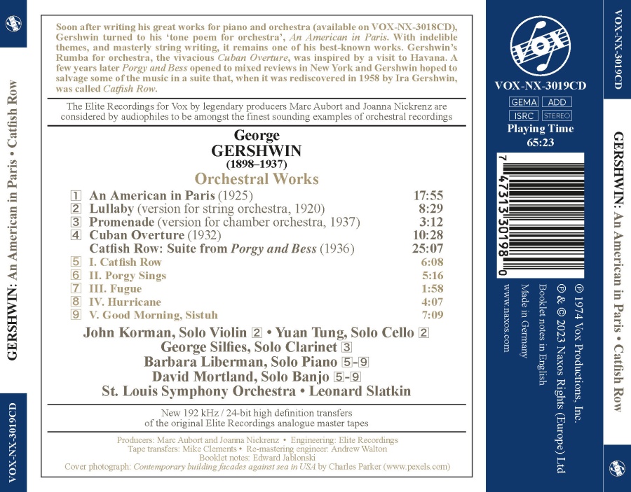 Gershwin: Orchestral Works - slide-1