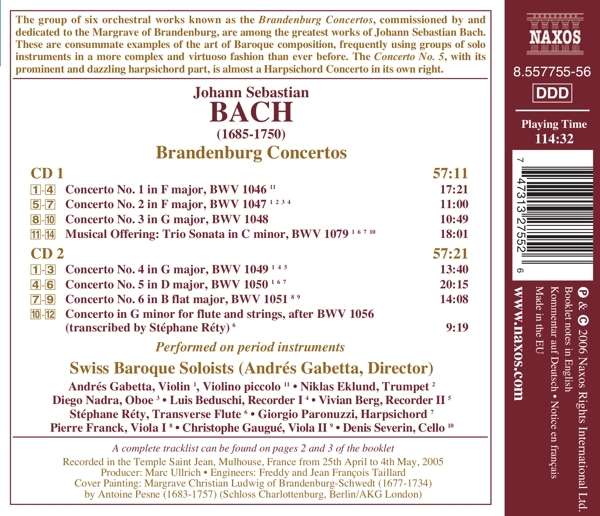 Bach: Brandenburg Concertos - slide-1