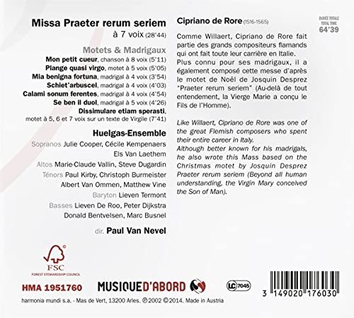 Rore: Missa Praeter rerum seriem - slide-1