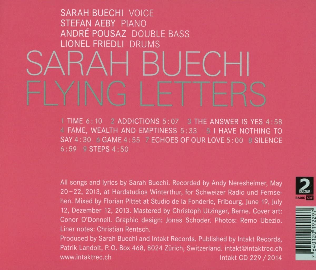 Sarah Buechi Quartett: Flying Letters - slide-1