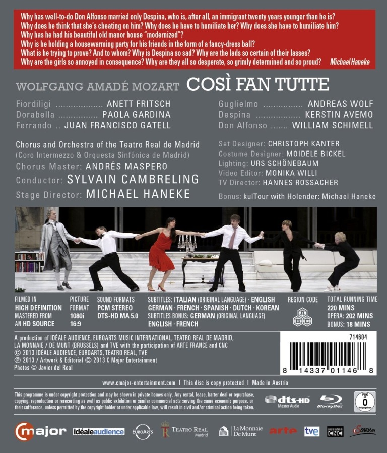 Mozart: Cosi fan tutte / Teatro Real Madrid  - slide-1