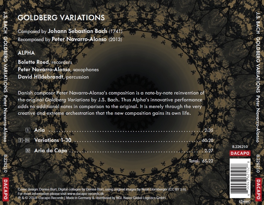 Bach:  Goldberg Variations BWV988 - Recomposed by Peter Navarro-Alonso - slide-1