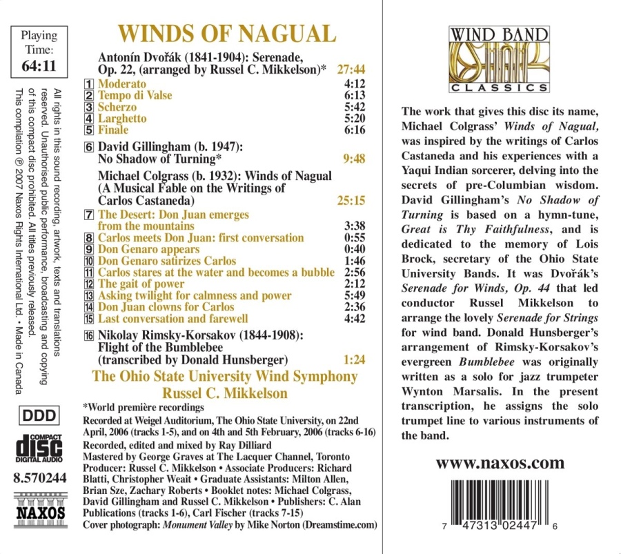 Winds of Nagual  -  Dvorak, Gillingham - slide-1