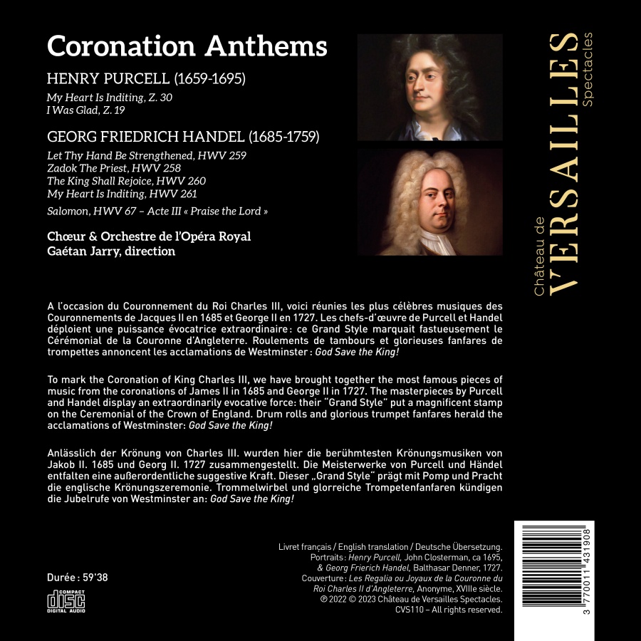 The Crown - Coronation Anthems by Purcell und Handel - slide-1