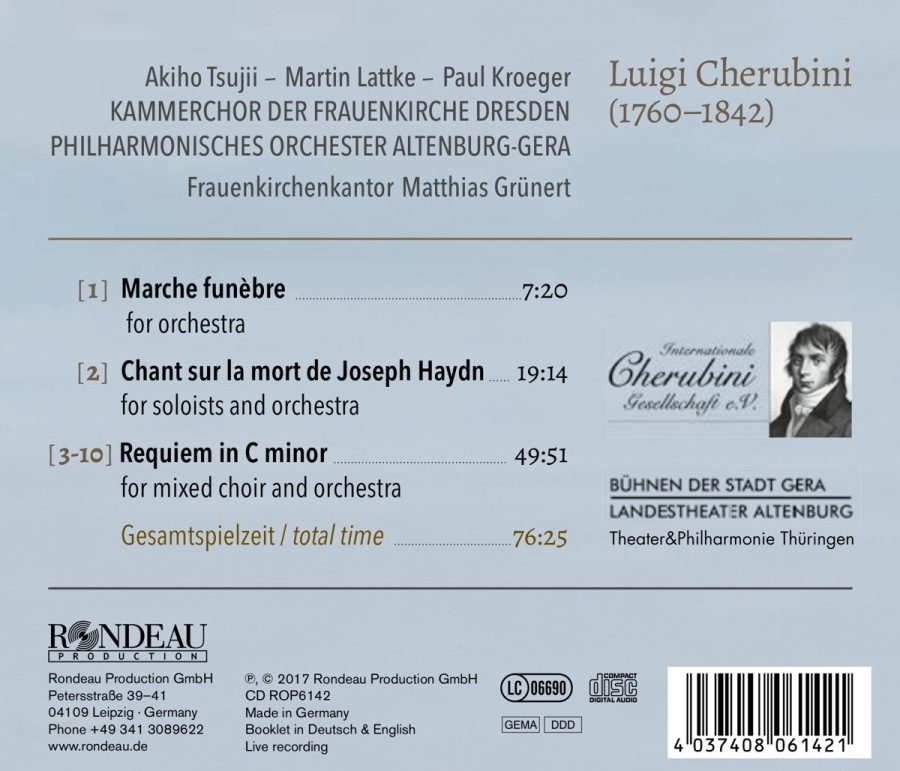 Cherubini: Requiem in C minor - slide-1