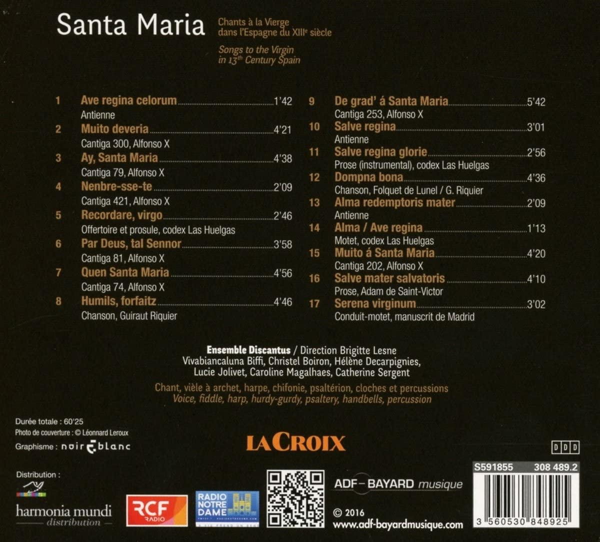 Santa Maria - pieśni maryjne z Hiszpanii z XIII wieku - slide-1