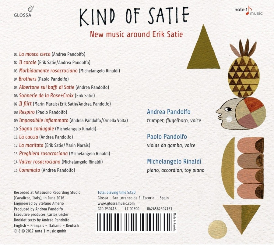 Kind of Satie, New music around Erik Satie - slide-1