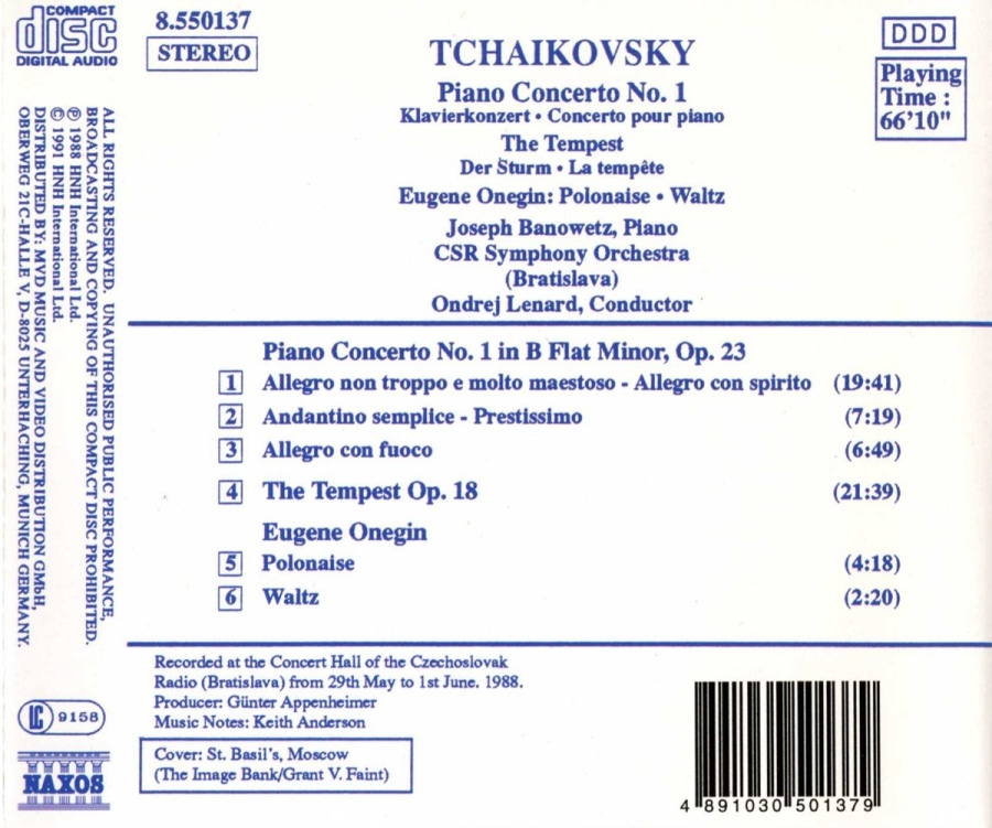 Tchaikovsky: Piano Concerto 1 - slide-1