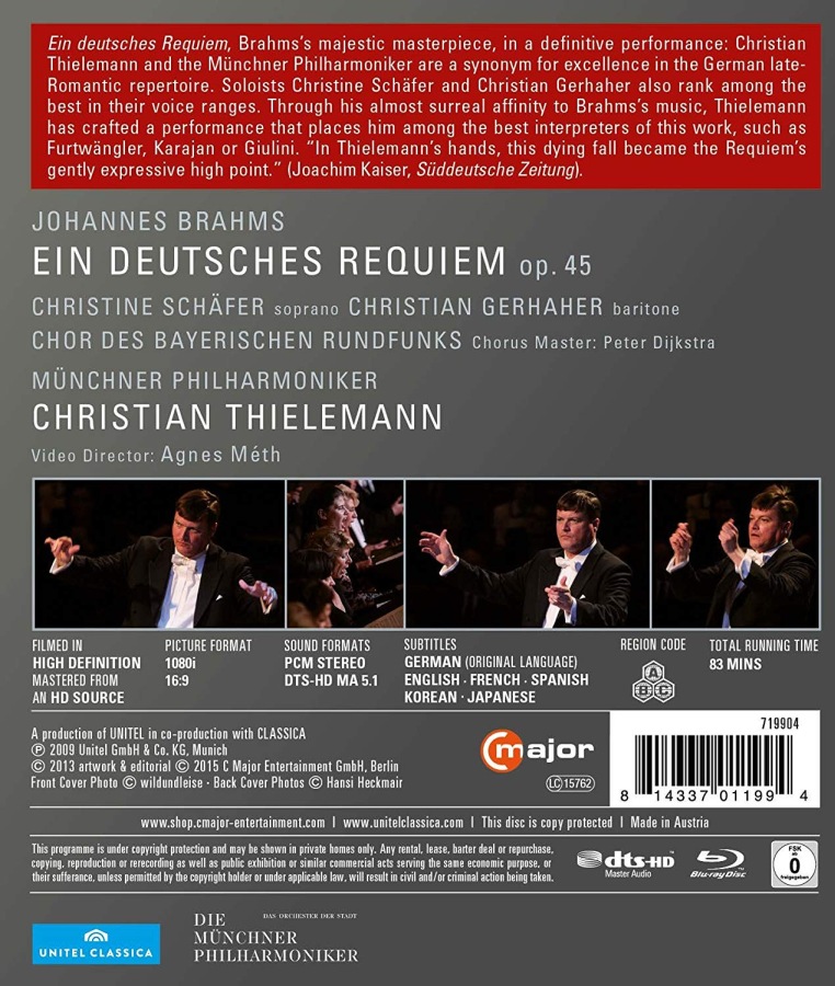 Brahms: Ein Deutsches Requiem / Thielemann - slide-1