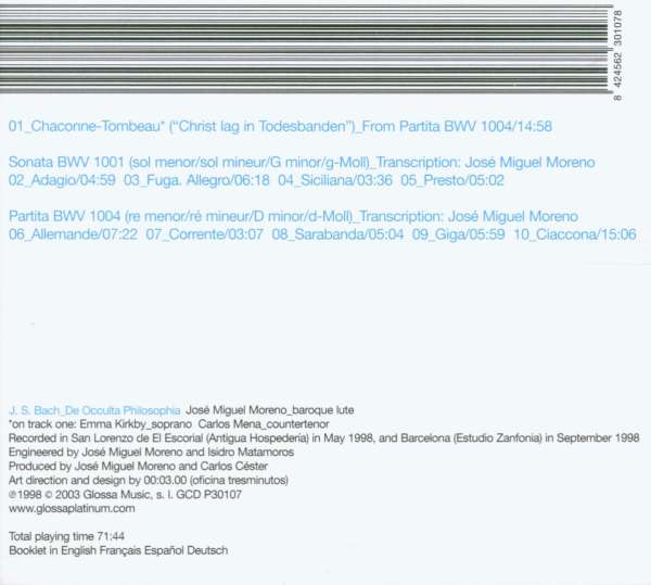 Bach: De Occulta Philosophia - slide-1