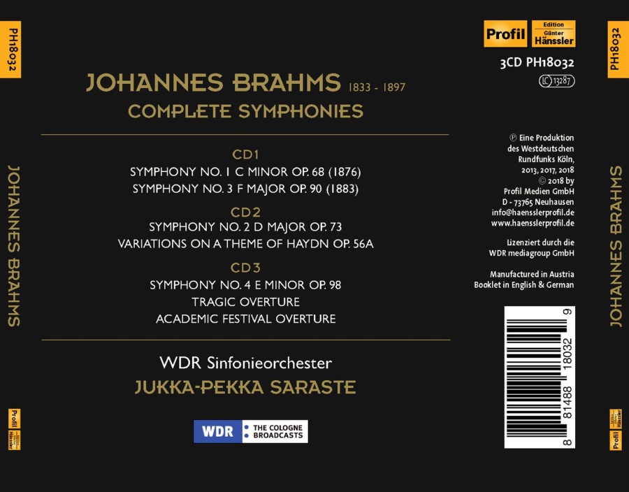 Brahms: Complete Symphonies 1 - 4 - slide-1