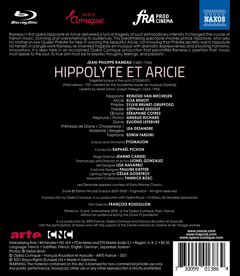 Rameau: Hippolyte et Aricie - slide-1