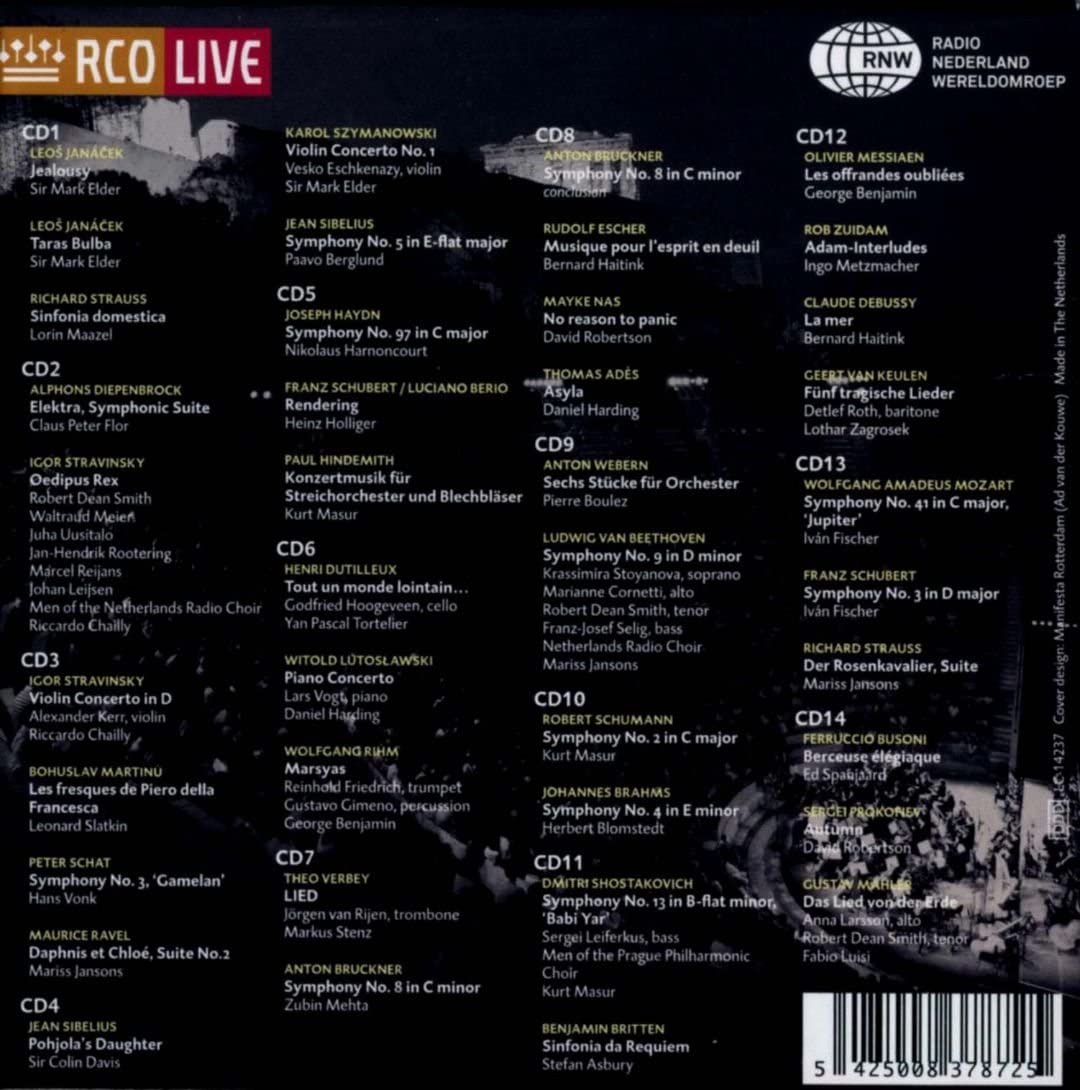 Anthology of the Royal Concertgebouw Orchestra Live - slide-1